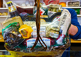 Cheese Sausage Gift Basket